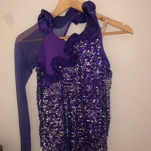 Purple Dance Costume